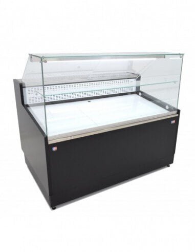 Vitrina refrigeración estática con estante y reserva ancho 100 fondo 97 VRE - 100 - FrigeriaHosteleria.com