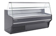 Vitrina refrigeración estática con reserva cristal recto fondo 80 cm CORECO CVE - 8 - R - FrigeriaHosteleria.com