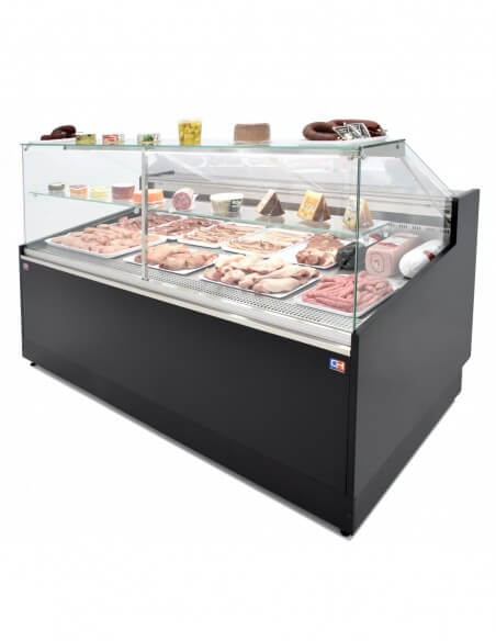 Vitrina refrigeración ventilada ancho 250 fondo 110 VRV - 250 - XL - FrigeriaHosteleria.com