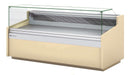 Vitrina refrigeración ventilada con reserva cristal recto bajo fondo 110 CORECO CVE - 10 - RCB - TF Delicatessen - FrigeriaHosteleria.com