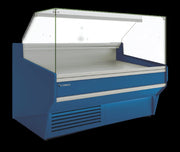 Vitrina refrigeración ventilada con reserva cristal recto fondo 108 CORECO CVE - 10 - RR - TF - FrigeriaHosteleria.com