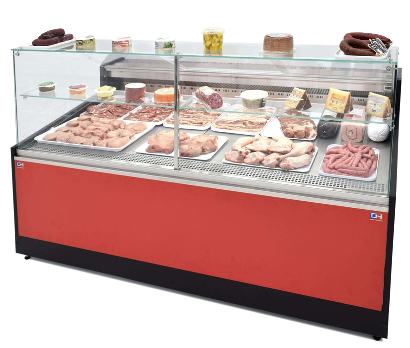 Vitrina refrigerada ancho 150 fondo 110 frío ventilado VRV - 150 - XL - FrigeriaHosteleria.com