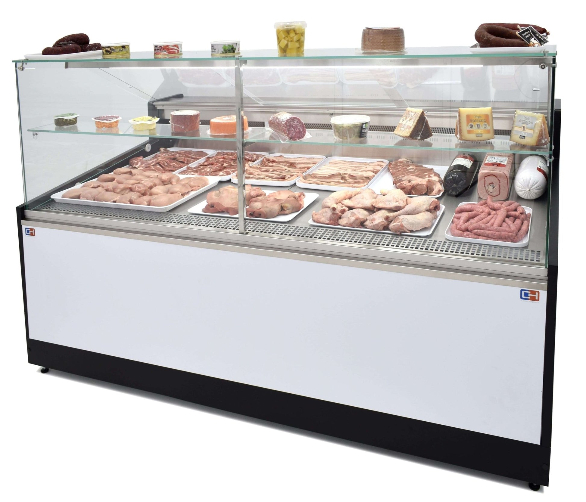 Vitrina refrigerada ancho 150 fondo 110 frío ventilado VRV - 150 - XL - FrigeriaHosteleria.com