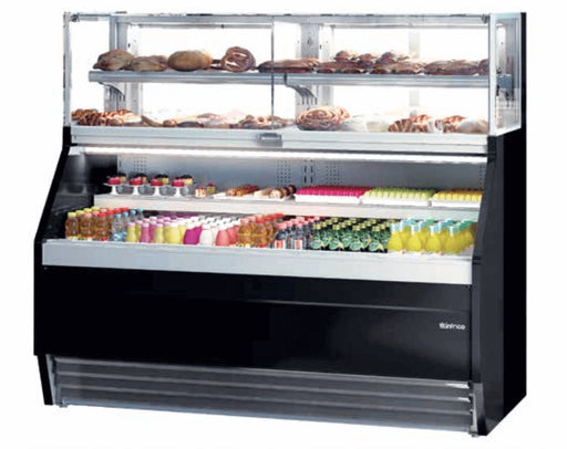 Vitrina refrigerada autoservicio INFRICO VCO Combo - FrigeriaHosteleria.com