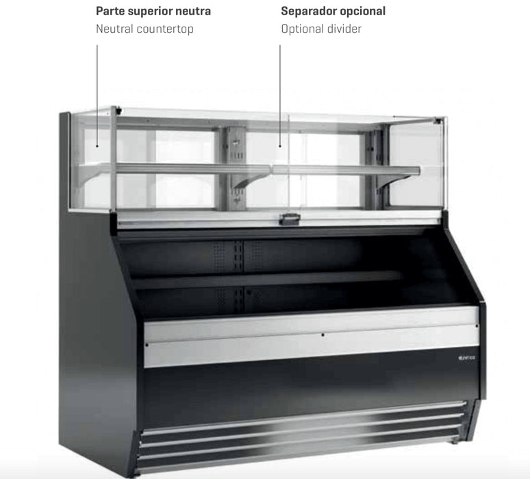 Vitrina refrigerada autoservicio INFRICO VCO Combo - FrigeriaHosteleria.com