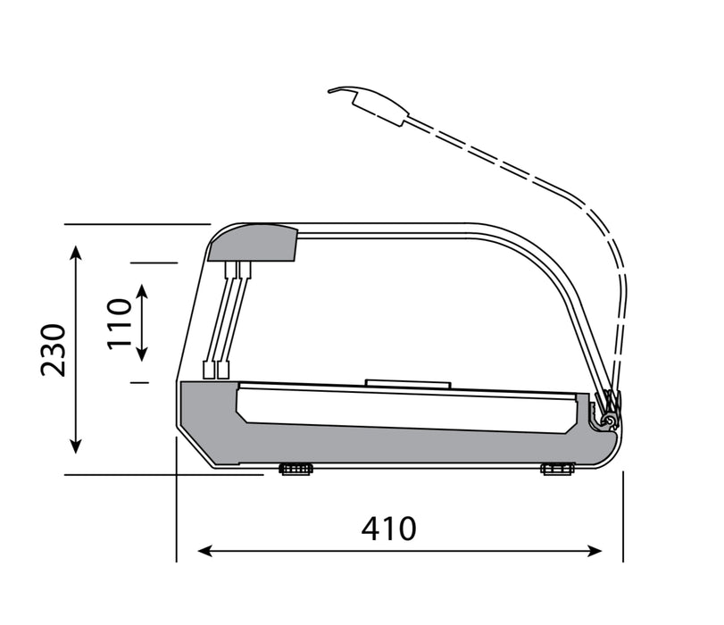 Vitrina refrigerada de tapas INFRICO VET - P - FrigeriaHosteleria.com