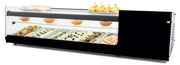 Vitrina refrigerada de tapas triple piso 8 bandejas GN1/3 ancho 181 8VTG TRIPLE - NE - FrigeriaHosteleria.com