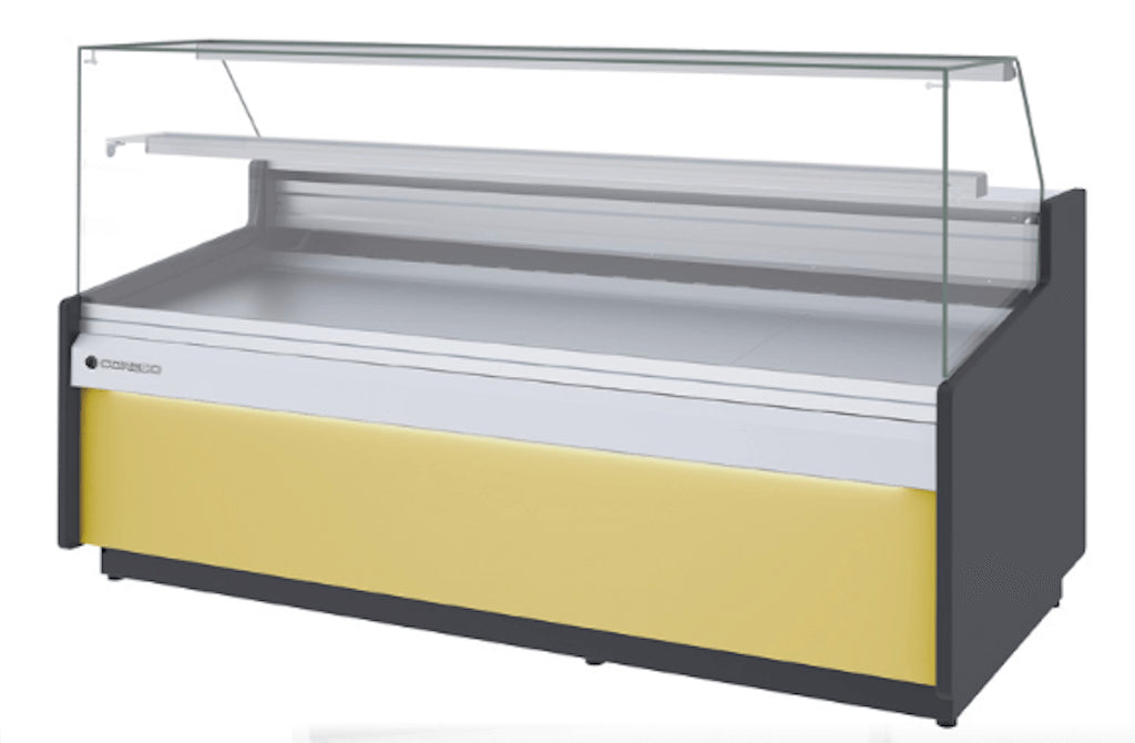 Vitrina refrigerada estática con reserva fondo 96 CORECO CVE-9-RC Delicatessen