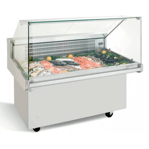 Vitrina refrigerada para pescado Infrico VRP 13 - FrigeriaHosteleria.com