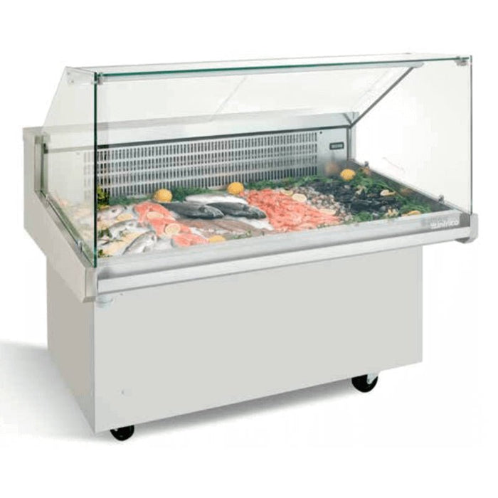 Vitrina refrigerada para pescado Infrico VRP 13 - FrigeriaHosteleria.com