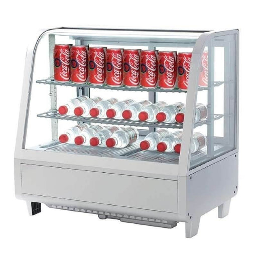 Vitrina refrigerada sobremesa ancho 68 XCW - 100L - B - FrigeriaHosteleria.com