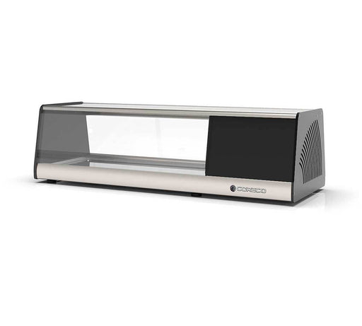 Vitrina refrigerada Sushi con cubetas 1/3 cristal recto Coreco BPCS - I - FrigeriaHosteleria.com