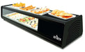 Vitrina refrigerada tapas placa lisa ancho 110 4VTL PLANA - NE - FrigeriaHosteleria.com