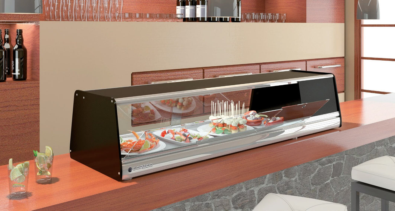 Vitrina refrigerada tapas y pinchos autoservicio Coreco BPLA-I