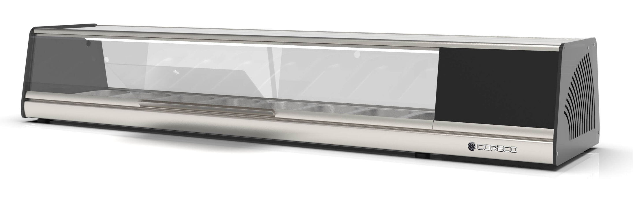 Vitrina refrigerada tapas y pinchos con bandejas autoservicio Coreco BPCA