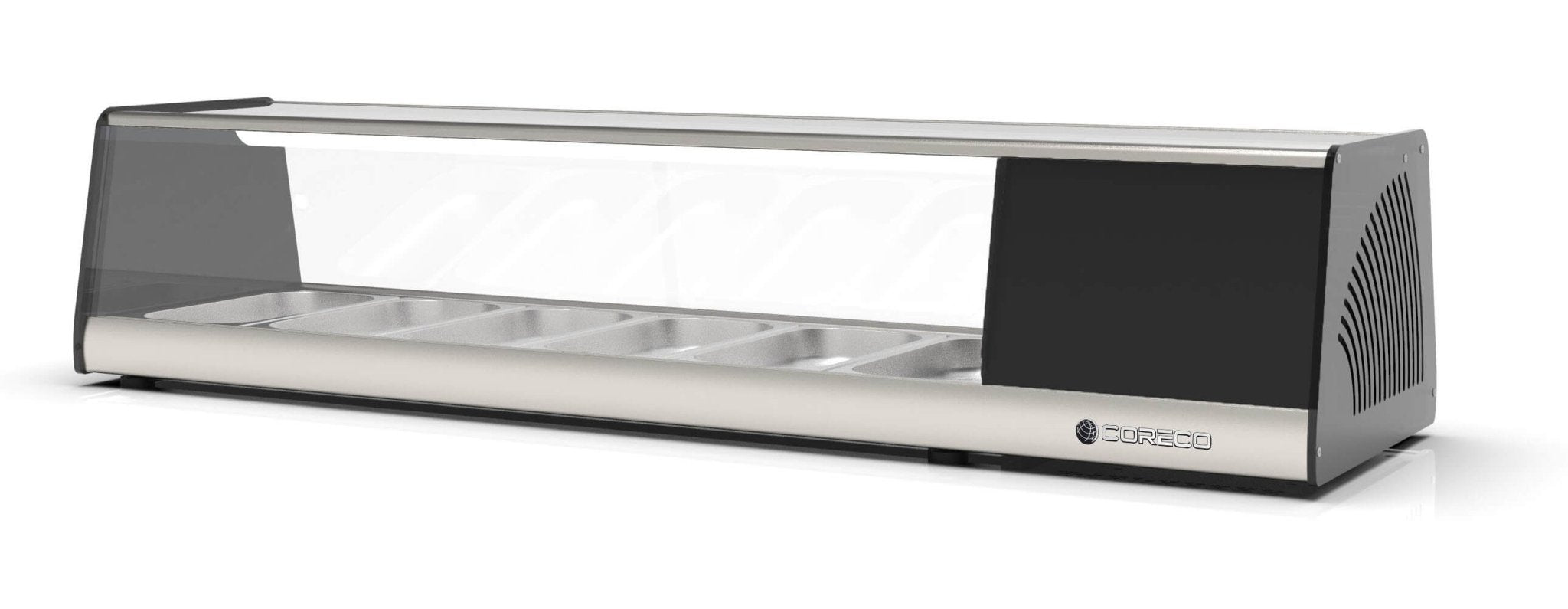 Vitrina refrigerada tapas y pinchos con cubetas 1/3 CORECO BPC - I - FrigeriaHosteleria.com