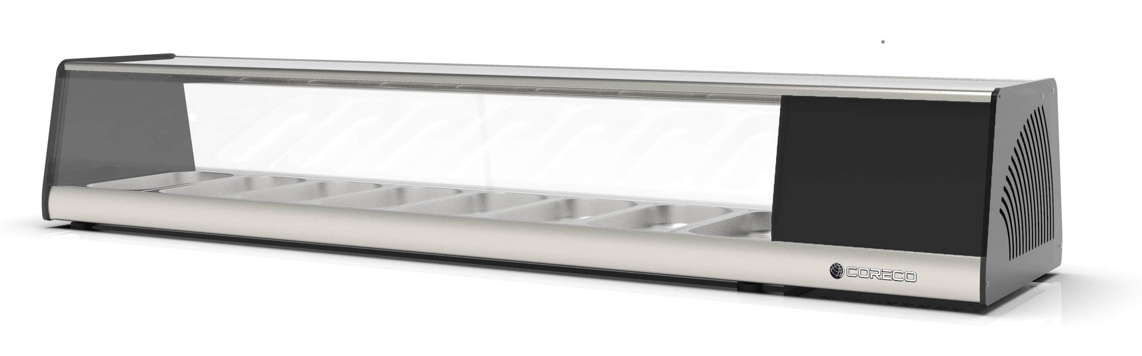 Vitrina refrigerada tapas y pinchos con cubetas 1/3 CORECO BPC-I