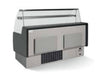 Vitrina refrigerada ventilada con almacén cristal recto INFRICO Marbella VMB - RUP - FrigeriaHosteleria.com