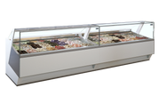 Vitrina de helados capacidad 12, 18 y 24 cubetas ISA DIVA
