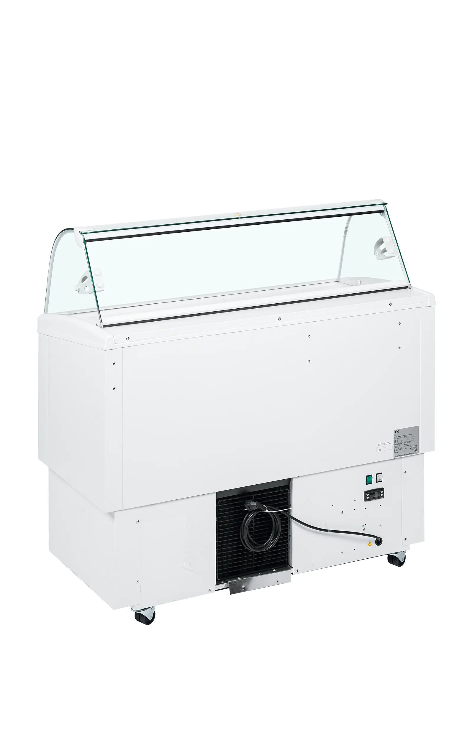 Vitrina de helados frío ventilado 4, 6 y 7 cubetas ISA Fiji