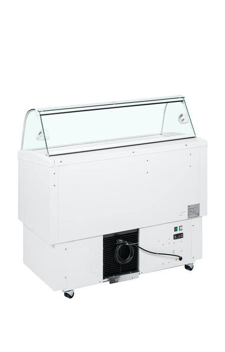 Vitrina de helados frío ventilado 4, 6 y 7 cubetas ISA Fiji