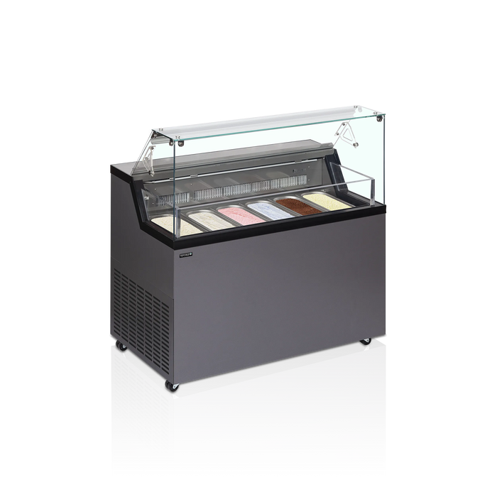 Vitrina de helados capacidad 6, 7 ó 9 cubetas FRAMEC Mirabella